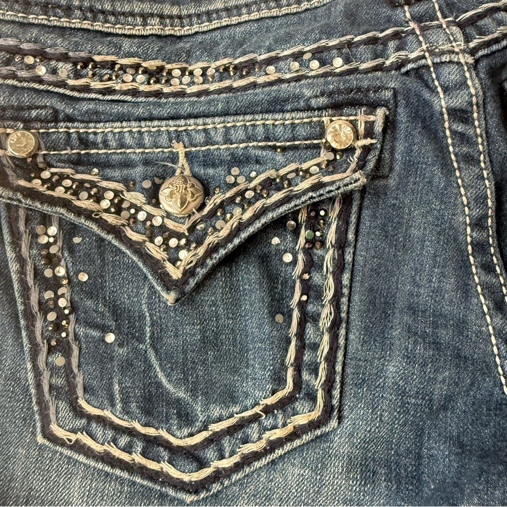 Miss Me Bootcut Denim Jeans 27 - Picture 9 of 11
